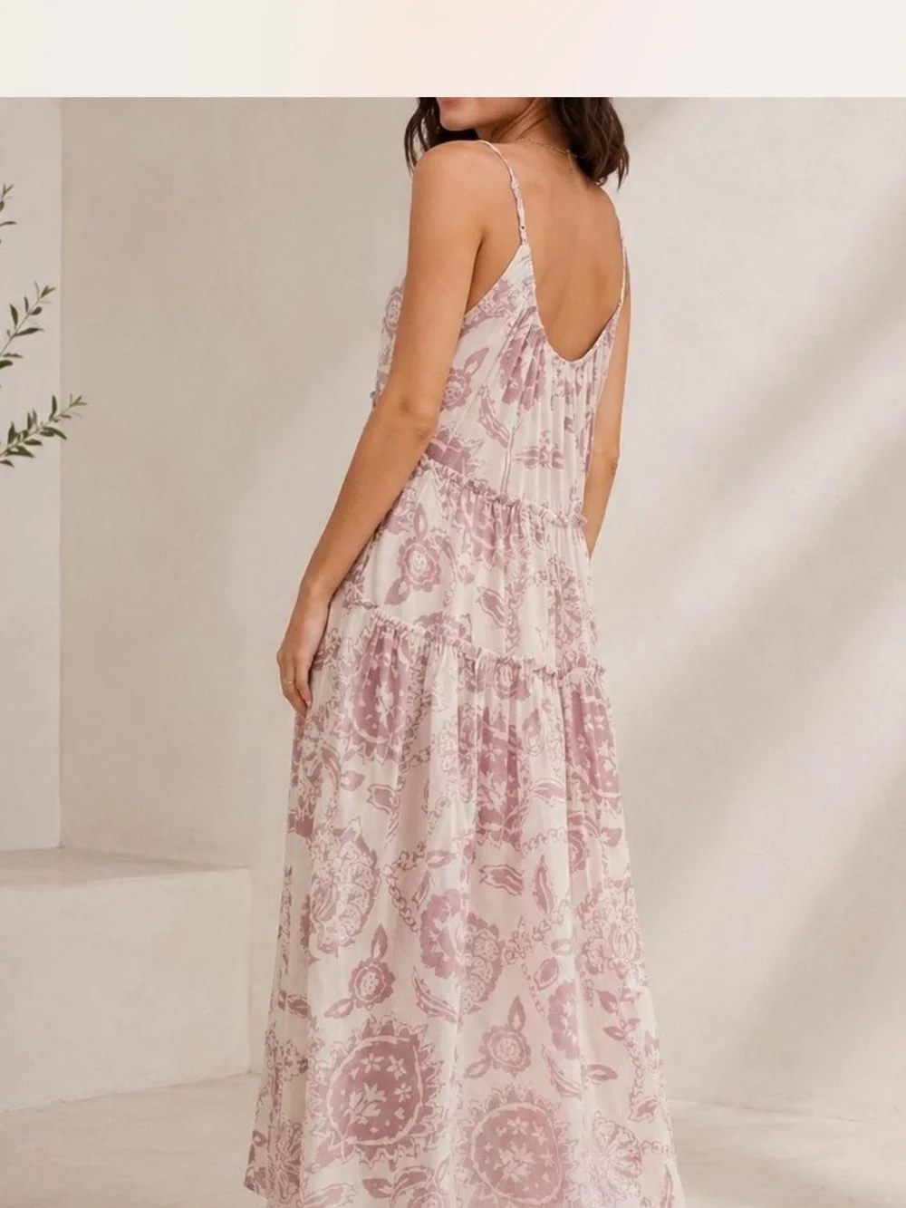 FREE PEOPLE Floral JULIANNA Maxi Dress small